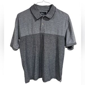 Marc Edwards Men’s Knit Black Polo Collared Short Sleeve‎ Golf Shirt Size Large